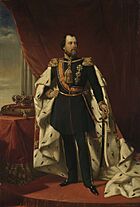 Willem III (1817-90), koning der Nederlanden, Nicolaas Pieneman, 1856 - Rijksmuseum.jpg
