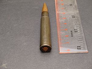 World War 2 German 7.92x57IS Spitzer with core