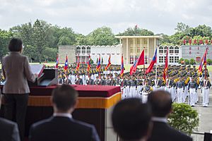 總統出席「陸軍官校92校慶典禮」 (27092306254)