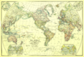 1922 world map