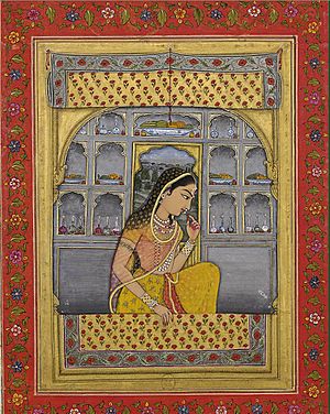 An 18th-century painting of Padmini.