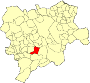 Albacete Ayna Mapa municipal