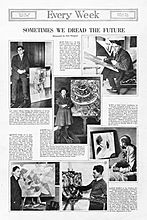 Albert Gleizes, Marcel Duchamp, Jean Crotti, Hugo Robus, Stanton MacDonald-Wright, Frances Simpson Stevens, Every Week, No. 14, April 2, 1917