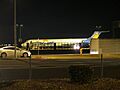 Allegiant MD-82 at Stockton Airport 2, Jan 2016
