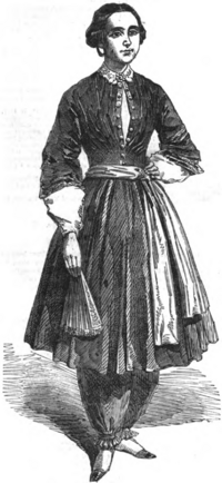 Amelia Bloomer from Illustrated London News