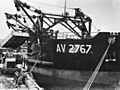 Army ship Crusader with cargo