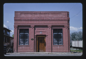 Bank on Main Street photographed by John Margolies in 2004