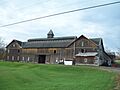 Black and White Farm Barn Oct 09