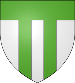 Blason ville fr Cassaignes (Aude)