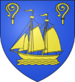 Blason ville fr Le Chartre-sur-le-Loir (Sarthe)