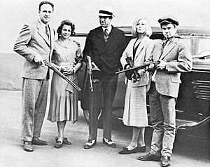Bonnie and Clyde (1967 cast photo)