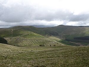 Broom Fell and Lords Seat from Graystones