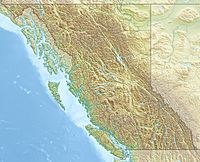 Aye Mountain is located in British Columbia