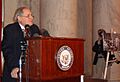 Carl Levin, press conference