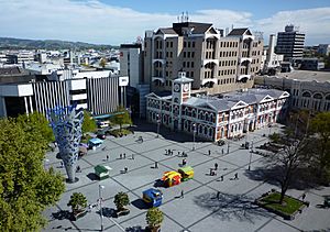 Cathedral Square Christchurch NZ cropped