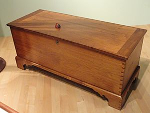 Chest, 1845-1850, by Thomas Day - North Carolina Museum of History - DSC06081