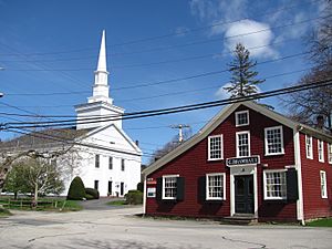 Chiltonville Congregational Church and Bramhall's Country Store, MA