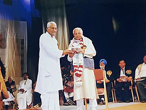 Chinu Modi and Vishwanath Prasad Tiwari