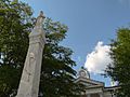 Civil War Monument and Architecture - Central Square - Oxford - Mississippi - USA