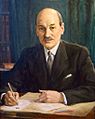Clement Attlee by George Harcourt, 1946