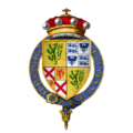 Coat of arms of Sir Edward Sutton, 2nd Baron Dudley, KG