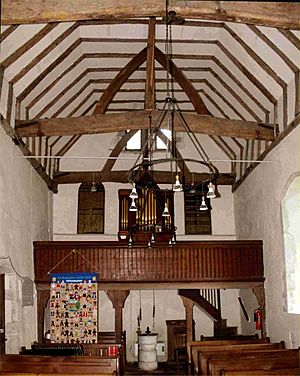 Corhampton church inside