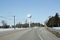 Dousman Wisconsin Water Tower Entering from South WIS67