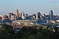 Downtown Cincinnati viewed from Devou Park