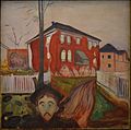Edvard Munch, Rød villvin