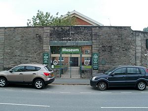 Entrance to the South Wales Borderers Museum, Brecon - geograph.org.uk - 2678184.jpg