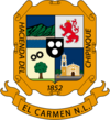 Coat of arms of El Carmen, Nuevo León