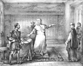 Expulsion of the Russian envoy to the Holy See Felix von Meyendorff by Pope Pius IX