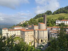 Exterior of Sanctuary of Arantzazu 05