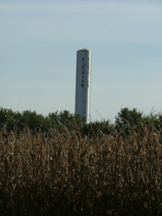 Fithian Illinois water tower