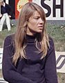 Françoise Hardy, 1966, Royat, tournage du film Grand Prix (cropped)