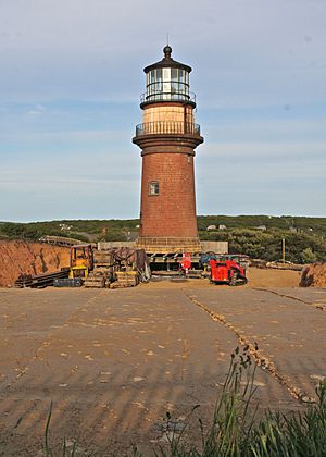 Gay Head Lighthouse at New Location - June, 2015