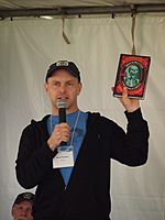 Rodkey at the 2014 Gaithersburg Book Festival