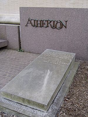 George W. Atherton grave