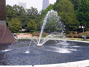 Georgia Tech Campanile Fountain