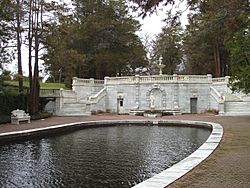 Georgian Court University - Sunken Garden and Lagoon