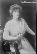 Gertrude Foster Brown Mrs. Raymond Brown ca 1913