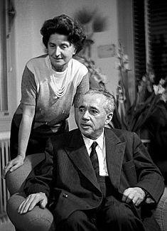 Giulio Natta with wife 1960s2
