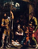 Giulio Romano - Adoration of the Shepherds - WGA09609