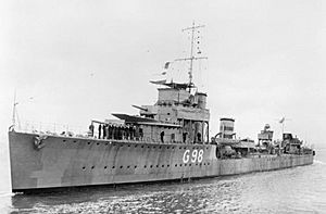 HMS Venomous WWI IWM P 1975