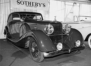 Hispano J12 1933 coach Pourtout - Sotheby's 1989