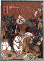 Medieval image of the Battle of Domazlice