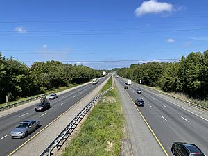 I-95 SB from MD 316 overpass