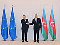 Ilham Aliyev and President of the European Commission Jose Manuel Barroso held a one-on-one meeting 2
