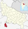 India Uttar Pradesh districts 2012 Lalitpur