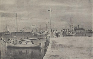 Jabwor port, Marshall Islands in 1932